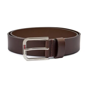 Tommy Jeans Skórzany pasek AUSTIN