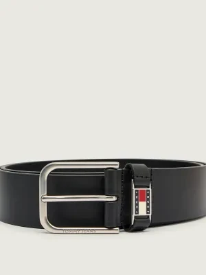 Tommy Jeans Skórzany pasek Scanton