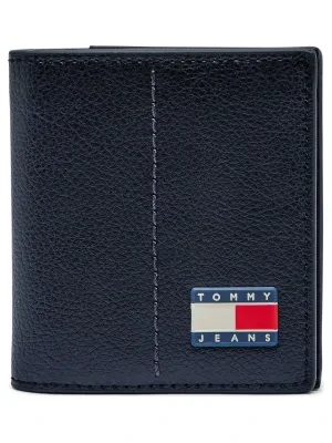Tommy Jeans Skórzany portfel TJM HERITAGE
