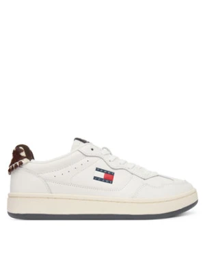 Tommy Jeans Sneakersy Archive '98 Calf Hair Tab EN0EN03002 Écru
