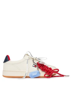 Tommy Jeans Sneakersy Archive '98 Charms EN0EN03032 Écru