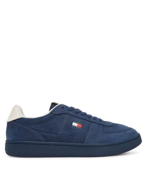 Tommy Jeans Sneakersy Archive 98' Nubuck Court EM0EM01788 Granatowy