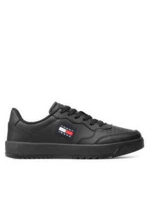 Tommy Jeans Sneakersy Basket EM0EM00900 Czarny