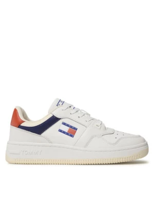 Tommy Jeans Sneakersy Basket Premium EM0EM01216 Biały