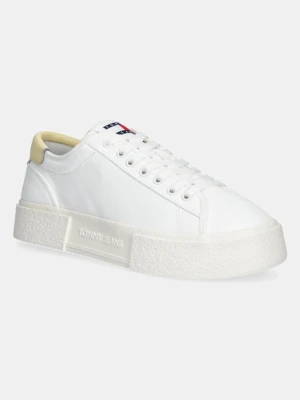 Tommy Jeans sneakersy FLATFORM CANVAS SNEAKER