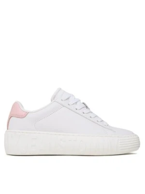 Tommy Jeans Sneakersy New Cupsole Leather EN0EN02137 Biały