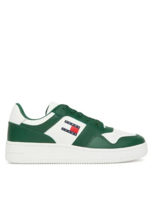 Tommy Jeans Sneakersy (New) Tjm Retro Basket Ess EM0EM01395 Biały