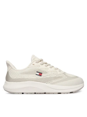 Zdjęcie produktu Tommy Jeans Sneakersy Runner Knitted EM0EM01713 Écru