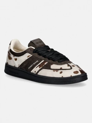 Tommy Jeans sneakersy skórzane THE GREENWICH EDGE CALF HAIR