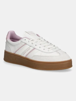 Tommy Jeans sneakersy THE GREENWICH EDGE FLATFORM damskie kolor biały EN0EN02900