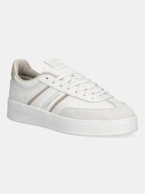 Tommy Jeans sneakersy THE GREENWICH EDGE FLATFORM damskie kolor biały EN0EN02900