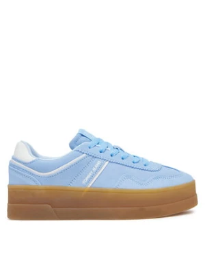 Tommy Jeans Sneakersy The Greenwich Flatform 2b EN0EN02734 Niebieski