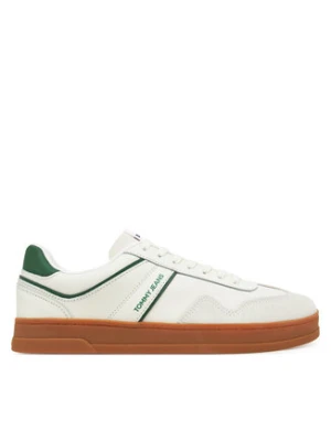 Tommy Jeans Sneakersy The Greenwich Leather EM0EM01571 Écru Kremowy