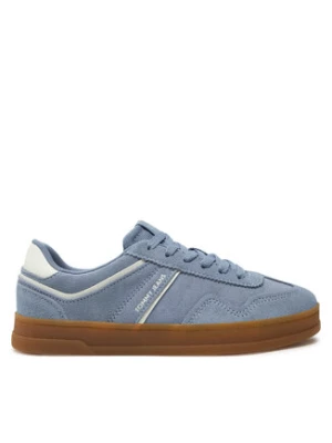 Tommy Jeans Sneakersy The Greenwich Suede EN0EN02696 Szary