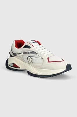 Tommy Jeans sneakersy TJM CONFORTABLE RUNNER kolor beżowy EM0EM01416