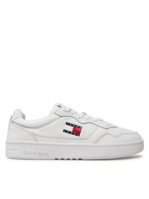 Tommy Jeans Sneakersy Tjm Cupsole Leather Ess EM0EM01443 Biały