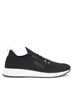 Tommy Jeans Sneakersy Tjm Elevated Runner Knitted EM0EM01382 Czarny