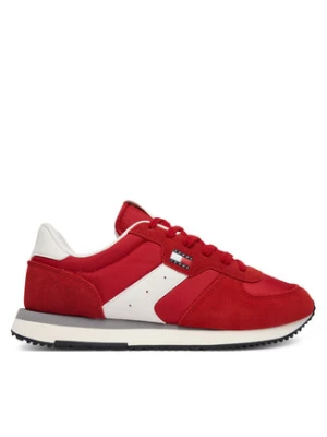 Tommy Jeans Sneakersy Tjm Eva Runner Mix Material EM0EM01737 Czerwony
