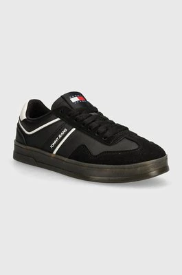 Tommy Jeans sneakersy TJM LEATHER RETRO CUPSOLE kolor czarny EM0EM01414