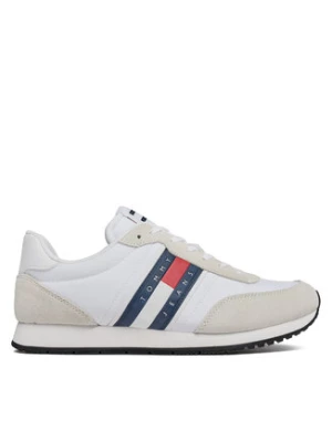 Tommy Jeans Sneakersy Tjm Runner Casual Ess EM0EM01351 Biały
