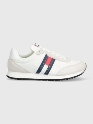 Tommy Jeans sneakersy TJM RUNNER CASUAL ESS kolor biały EM0EM01351