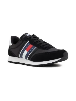 Tommy Jeans Sneakersy TJM RUNNER CASUAL ESS | z dodatkiem skóry