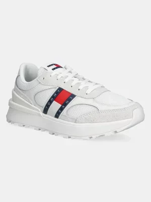 Tommy Jeans sneakersy TJM TECHNICAL RUNNER ESS kolor biały EM0EM01537