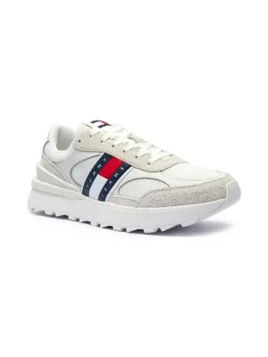 Tommy Jeans Sneakersy TJM TECHNICAL RUNNER ESS | z dodatkiem skóry