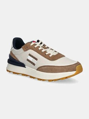 Tommy Jeans sneakersy TJM TECHNICAL RUNNER kolor biały EM0EM01265