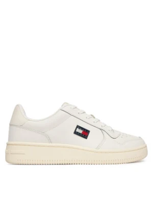 Tommy Jeans Sneakersy Tjw Basket EN0EN02980 Biały