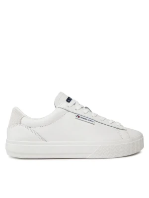 Tommy Jeans Sneakersy Tjw Cupsole Sneaker Ess EN0EN02508 Biały