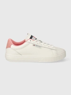 Zdjęcie produktu Tommy Jeans sneakersy TJW CUPSOLE SNEAKER ESS kolor biały EN0EN02508