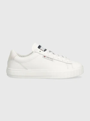 Tommy Jeans sneakersy TJW CUPSOLE SNEAKER ESS kolor biały EN0EN02508