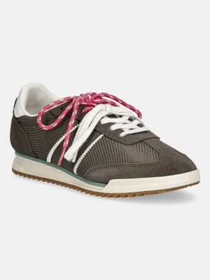 Tommy Jeans sneakersy TJW LOW PROFILE RUNNER damskie kolor brązowy EN0EN02862
