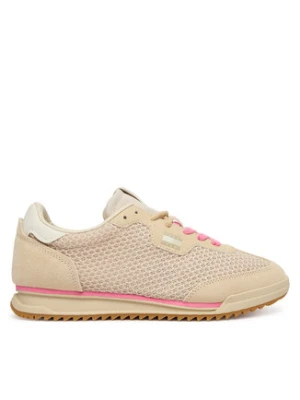 Tommy Jeans Sneakersy Tjw Low Profile Runner Knit EN0EN02992 Beżowy