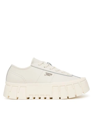 Tommy Jeans Sneakersy Tjw Platform Sneaker Leather Lc EN0EN03165 Biały