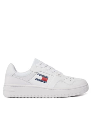 Tommy Jeans Sneakersy Tjw Retro Basket Ess EN0EN02505 Biały