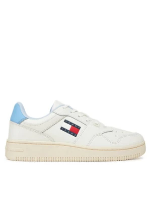 Tommy Jeans Sneakersy Tjw Retro Basket Ess EN0EN02505 Błękitny