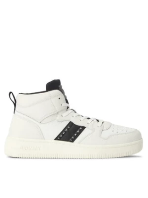Tommy Jeans Sneakersy Tjw Retro Basket Mc Wl EN0EN02398 Biały