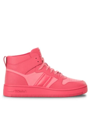 Tommy Jeans Sneakersy Tjw Retro Basket Mc Wl EN0EN02398 Różowy