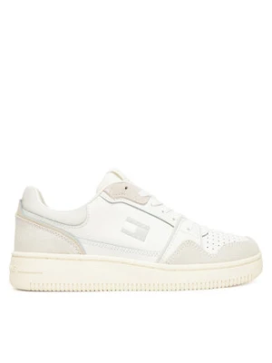 Tommy Jeans Sneakersy Tjw Retro Basket Sneaker EN0EN02818 Écru