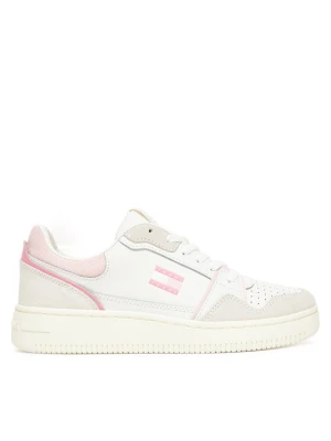 Tommy Jeans Sneakersy Tjw Retro Basket Sneaker EN0EN02818 Écru Kremowy