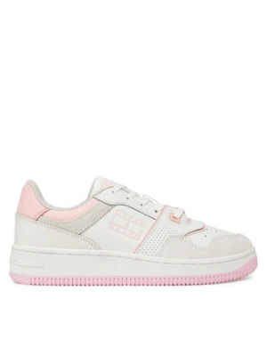 Zdjęcie produktu Tommy Jeans Sneakersy Tjw Retro Basket Washed Suede EN0EN02773 Biały