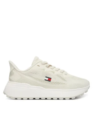 Tommy Jeans Sneakersy Tjw Sporty Knit Runner EN0EN02962 Biały