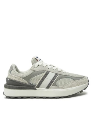 Tommy Jeans Sneakersy Tjw Tech Runner EN0EN02705 Szary
