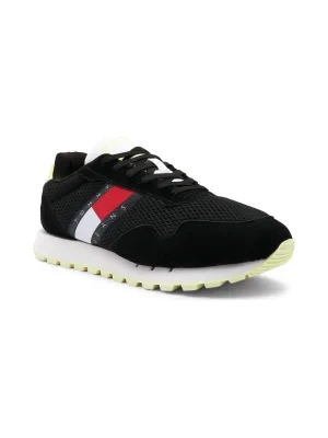 Tommy Jeans Sneakersy TOMMY JEANS RETRO RUNNER MESH | z dodatkiem skóry