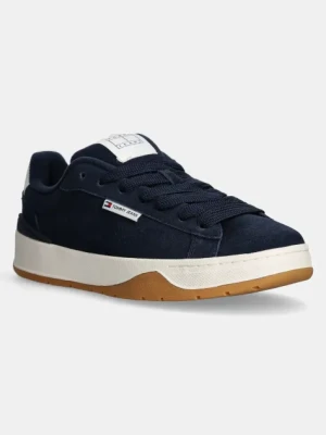 Tommy Jeans sneakersy zamszowe SKATER SNEAKER kolor granatowy EM0EM01607