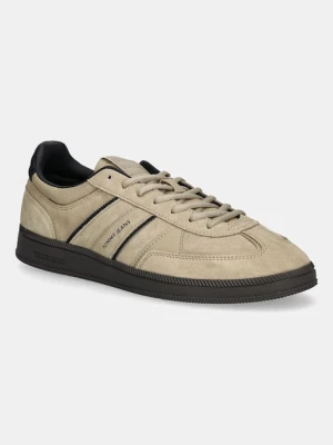 Tommy Jeans sneakersy zamszowe THE GREENWICH EDGE SUEDE męskie kolor beżowy EM0EM01609