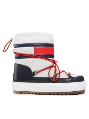 Tommy Jeans Śniegowce Snowboot Low EN0EN02162 Biały