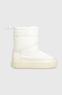 Tommy Jeans śniegowce TJW WINTER BOOT kolor biały EN0EN02252